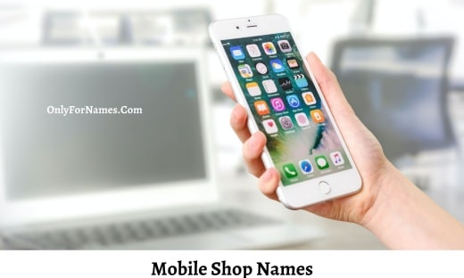 Mobile Shop Names