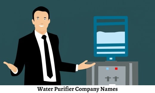 Water Purifier Company Names