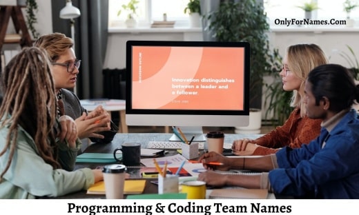 Programming & Coding Team Names
