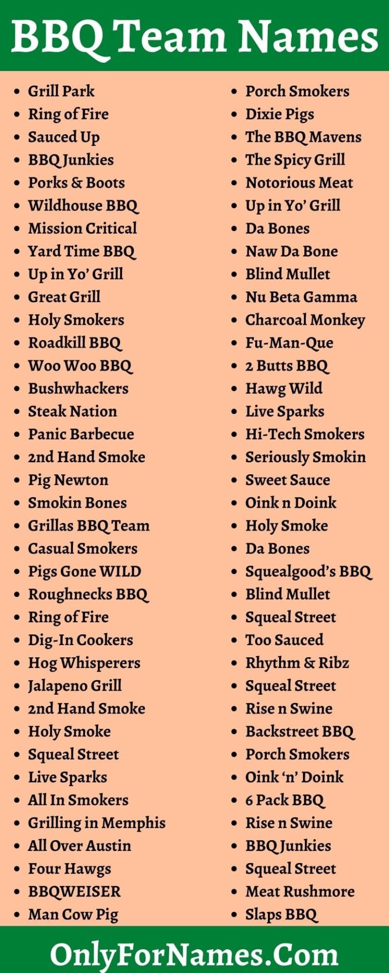 352 BBQ Team Names Cool Good Unique Clever Best 352-bbq-team-names-cool-good-unique-clever-best