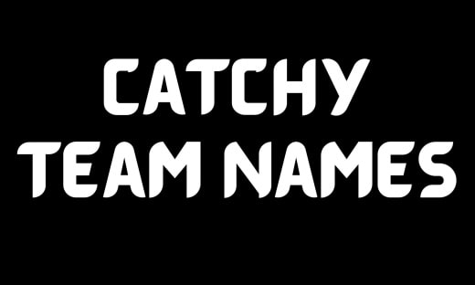 Catchy Team Names