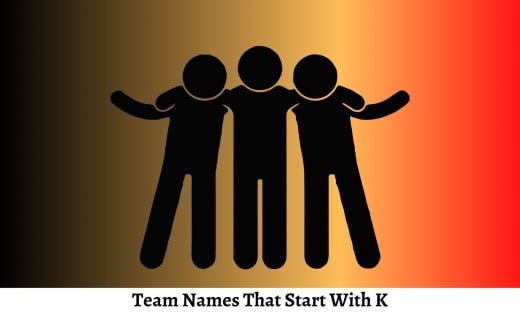 Team Names That Start With K