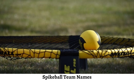 Spikeball Team Names