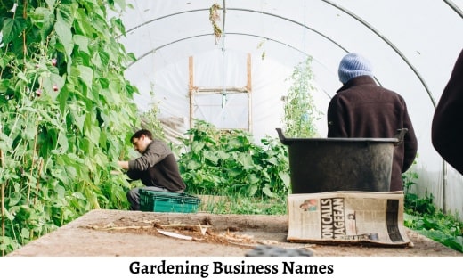 Gardening Business Names