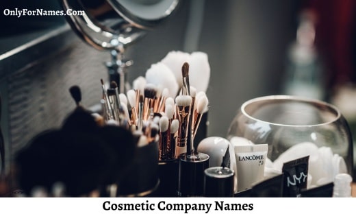 Cosmetic Company Names