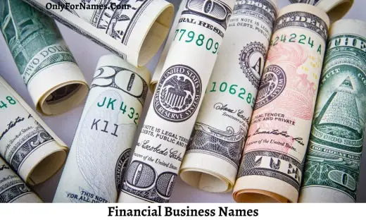 Financial Business Names