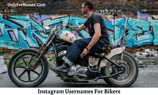 Instagram Usernames For Bikers
