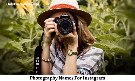 Photography Names For Instagram