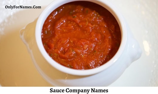 Sauce Company Names