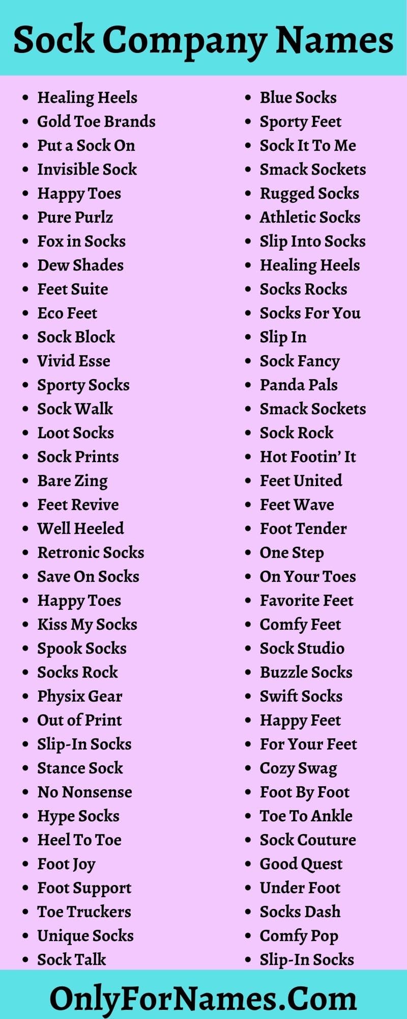 Sock Company Names