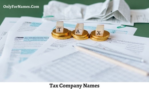 Tax Company Names