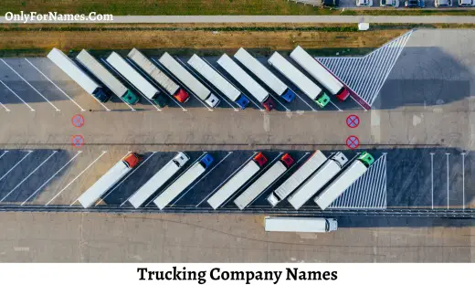 Professional Trucking Company Names