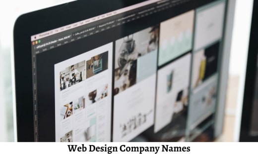 Web Design Company Names