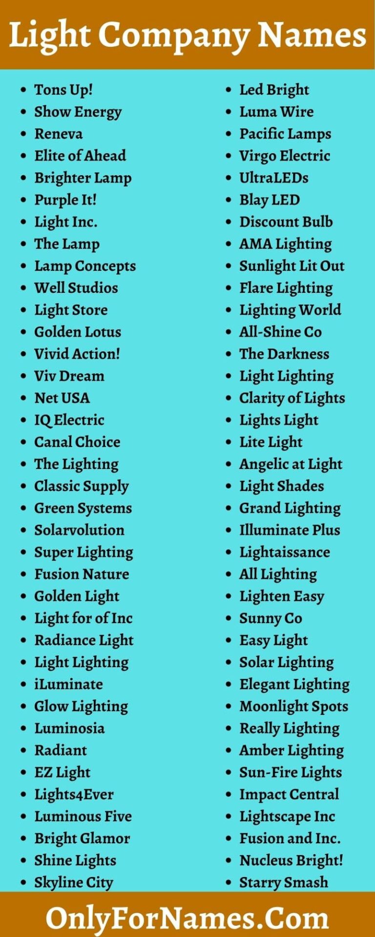 Light Company Names 339 Names For Lighting Business light-company-names-339-names-for-lighting-business