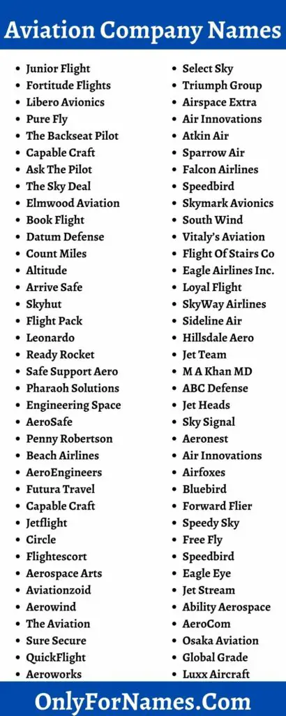 aviation-company-names-to-stand-out-your-aviation-company