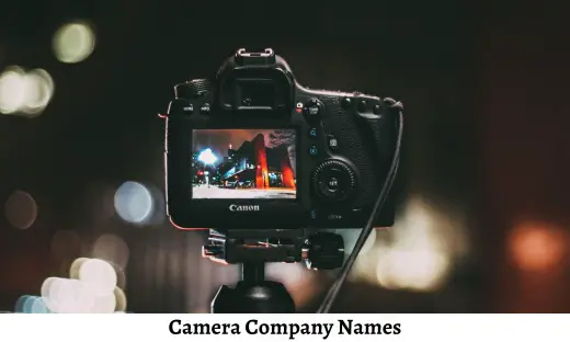 Camera Company Names