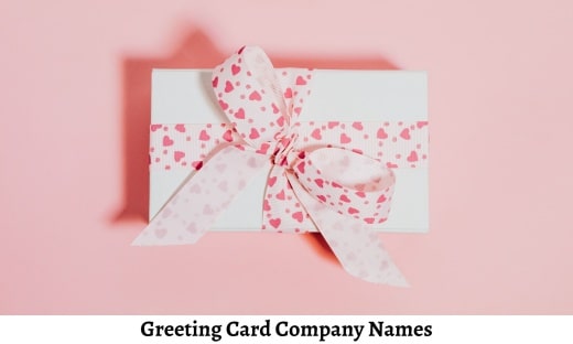 Greeting Card Company Names