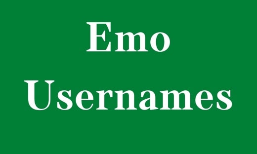 Emo Usernames