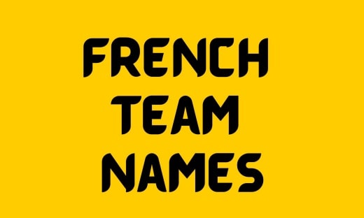 French Team Names