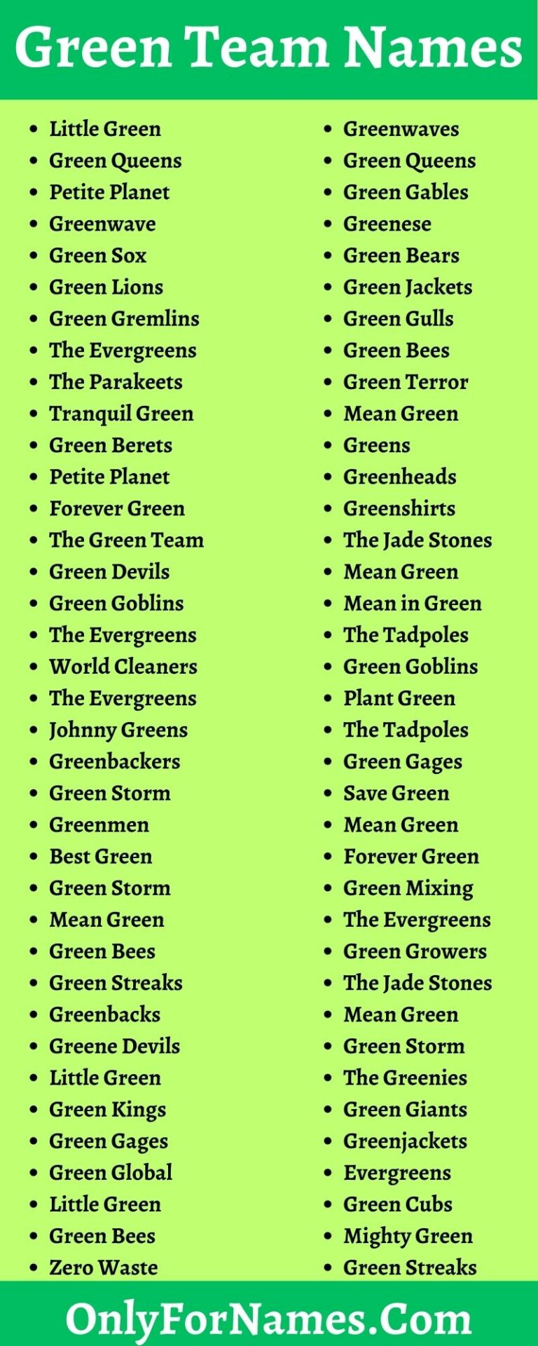 293-green-team-names-best-green-color-team-group