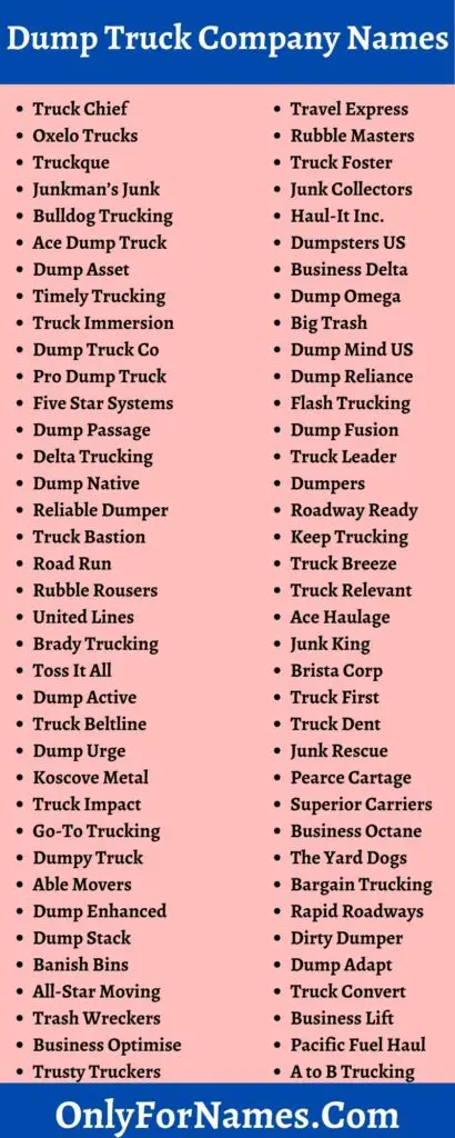 dump-truck-company-names-to-grow-your-dum-truck-business