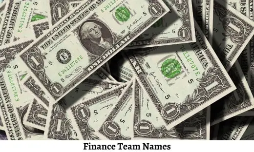 Finance Team Names