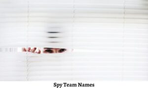 156 Spy Team Names Secret Organization Agency Names