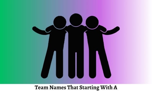 Team Names That Starting With A