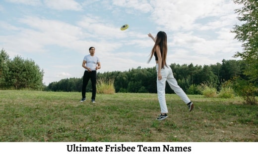 Ultimate Frisbee Team Names