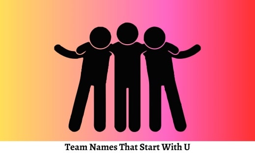 Team Names That Start With U