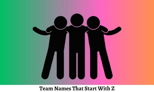 Team Names That Start With Z