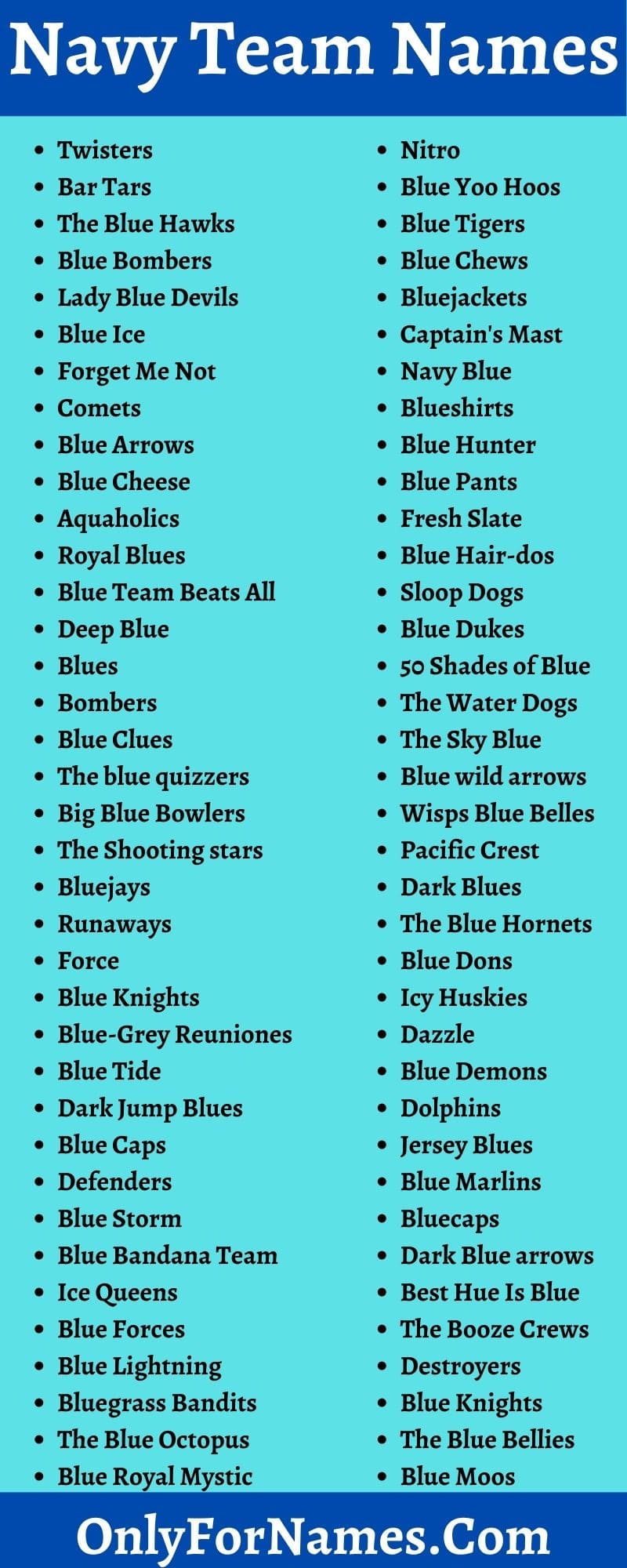 284 Navy Team Names For Navy Team Cool Catchy 