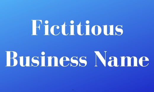 Fictitious Business Names