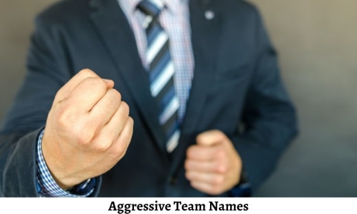 Aggressive Team Names