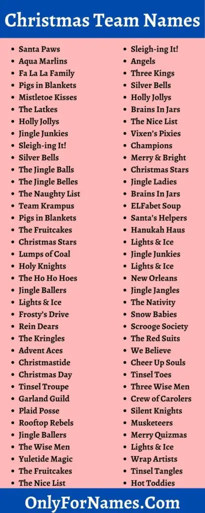christmas-team-names-to-enjoy-your-christmas