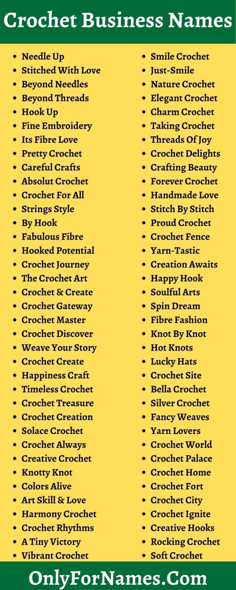 Crochet Business Names To Boost Your Business crochet-business-names-to-boost-your-business