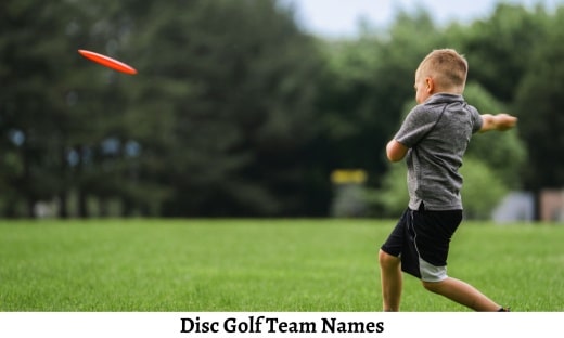 Disc Golf Team Names