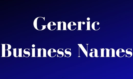 Generic Business Names