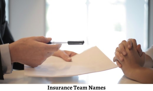 Insurance Team Names