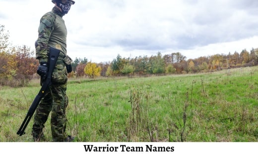 Warrior Team Names
