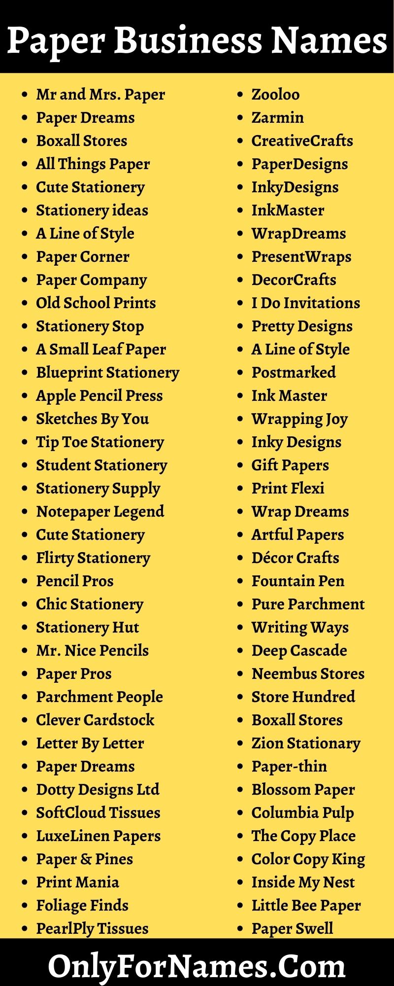 259+ Paper Business Names To Grab The Attention